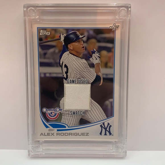 2022 Topps Opening Day Jersey Fusion Alex Rodriguez Yankees (MISC9) - Picture 1 of 2